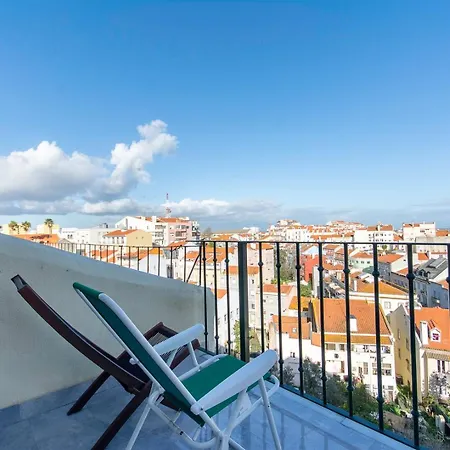 Amidst The Rooftops Of Lisbon